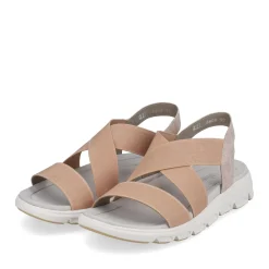 Clearance Rieker Damskie Sandaly Trekkingowe Brzoskwiniowe