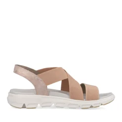 Clearance Rieker Damskie Sandaly Trekkingowe Brzoskwiniowe
