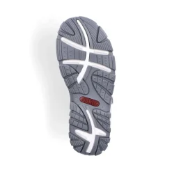 Best Rieker Damskie Sandaly Trekkingowe Perlowo-Bialo-Multi