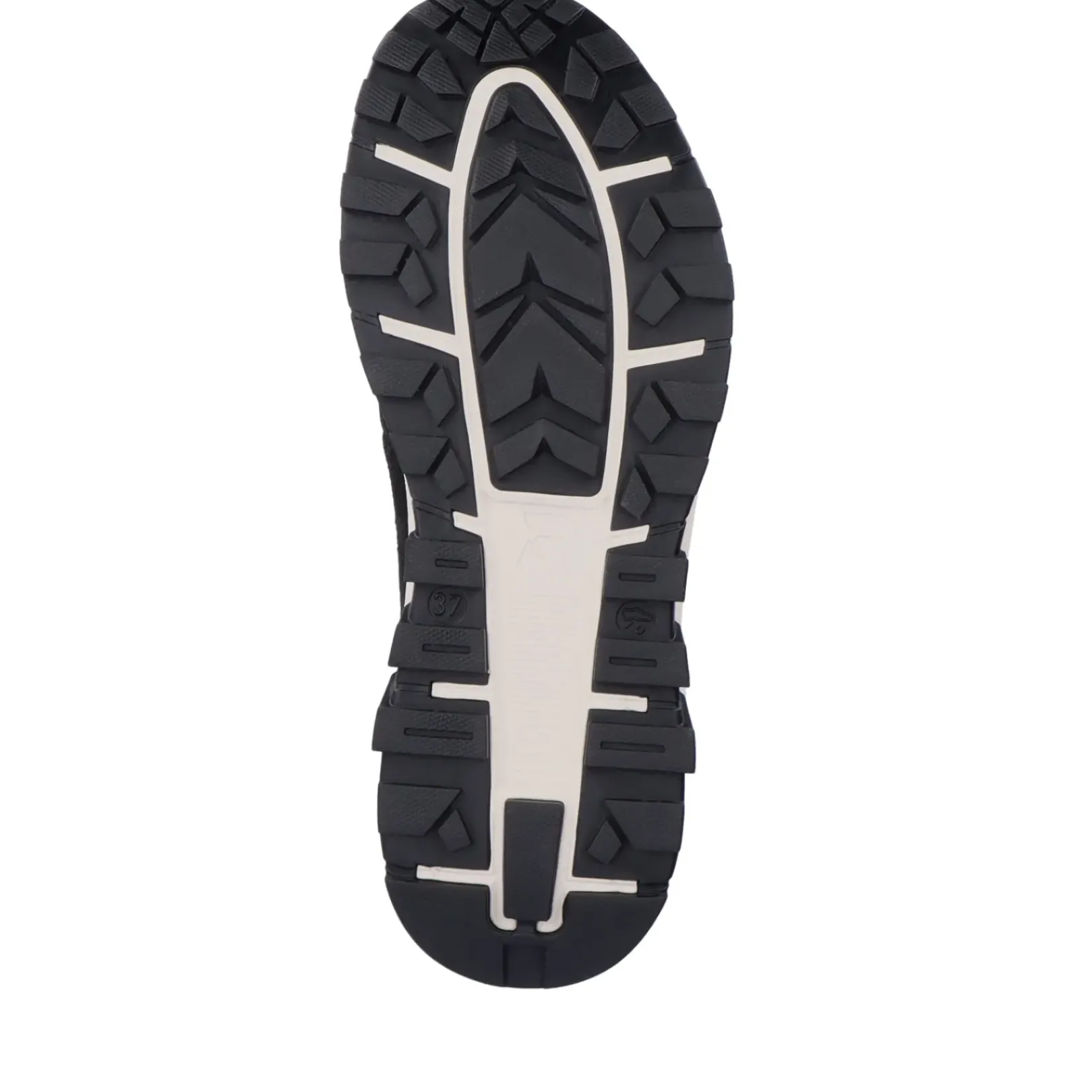 Fashion Rieker Damskie Sznurowane Botki Deep Black Pearl