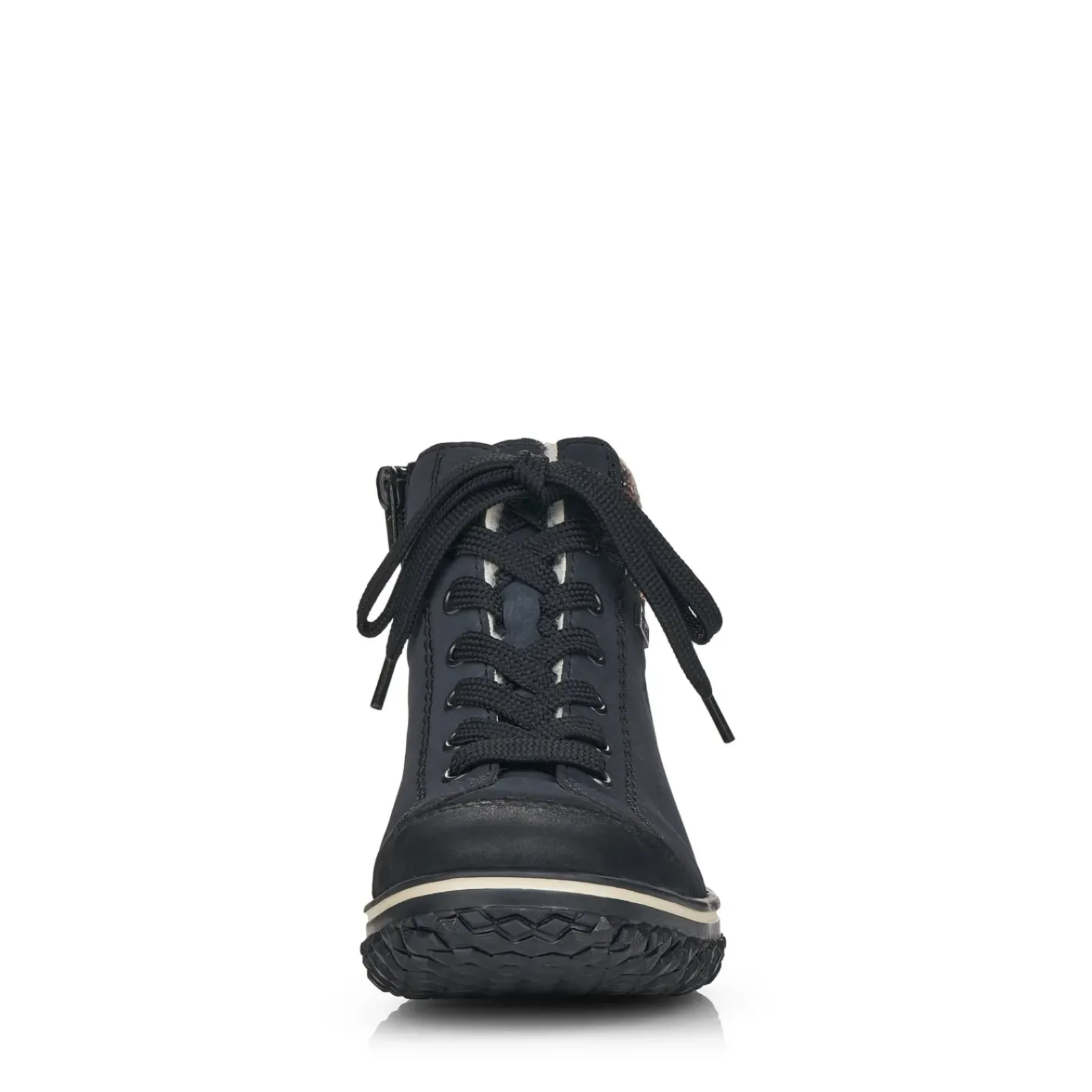 Sale Rieker Damskie Sznurowane Buty W Kolorze Oceanicznego Blekitu