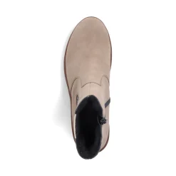 Fashion Rieker Damskie Sznurowane Buty W Kolorze Lupkowo-Niebieskim