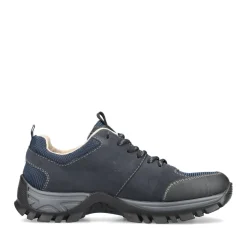 Clearance Rieker Damskie Sznurowane Buty W Kolorze Oceanicznego Blekitu