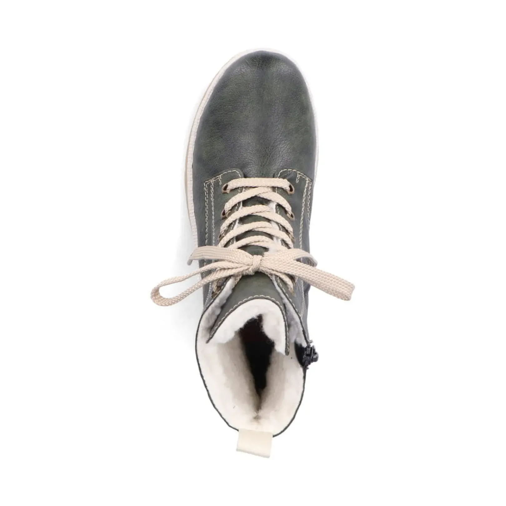 Discount Rieker Damskie Sznurowane Buty W Kolorze Khaki
