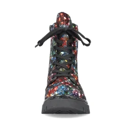 Outlet Rieker Damskie Sznurowane Buty Multi