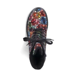 Outlet Rieker Damskie Sznurowane Buty Multi