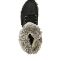 New Rieker Damskie Sznurowane Buty Urban Black