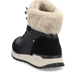 Sale Rieker Damskie Sznurowane Buty Midnight-Black Stone-Grey