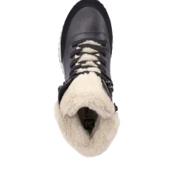 Sale Rieker Damskie Sznurowane Buty Midnight-Black Stone-Grey