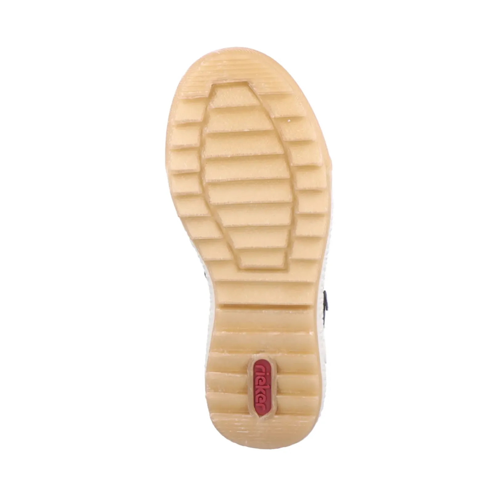 Hot Rieker Damskie Sznurowane Buty W Kolorze Ciemnej Czerni
