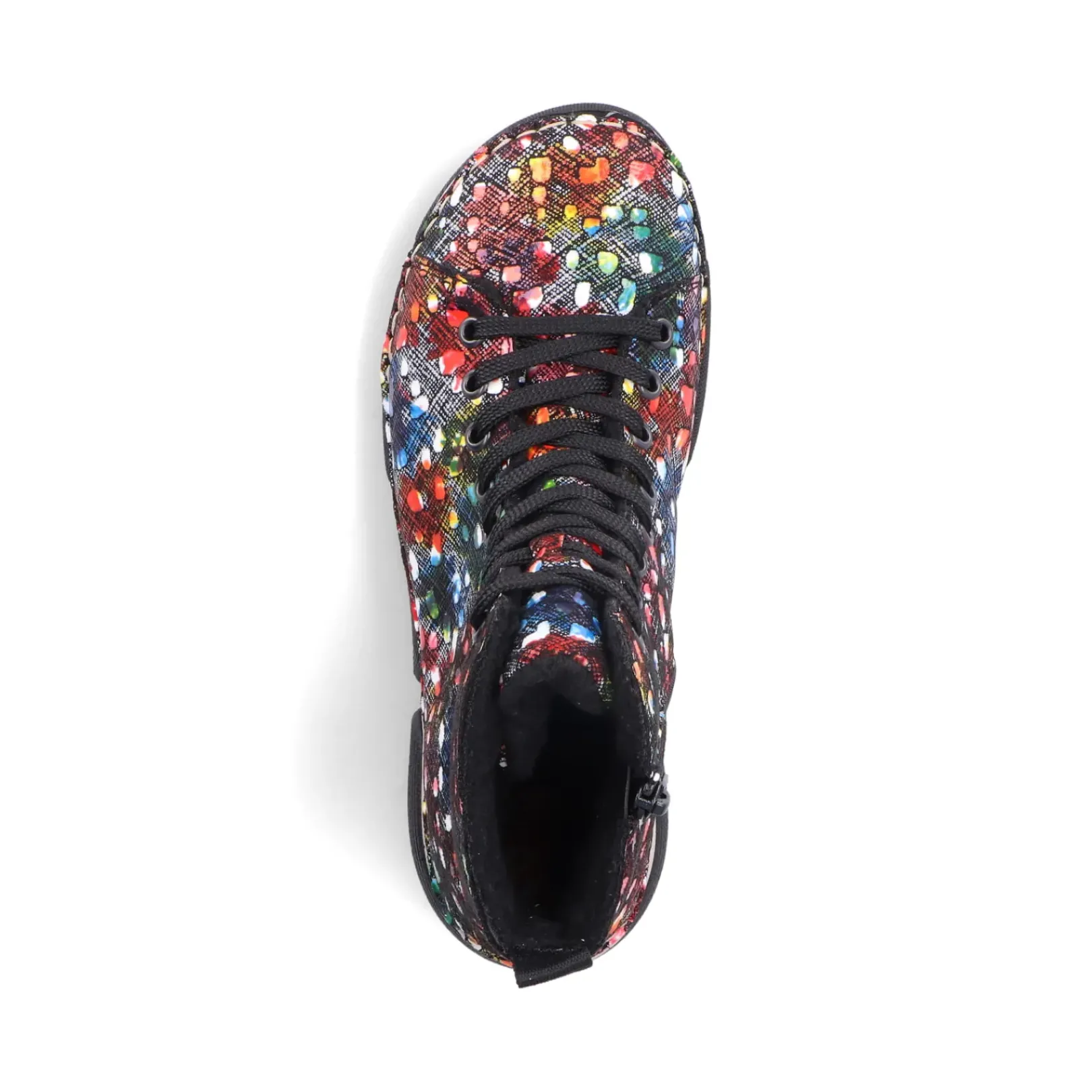 Fashion Rieker Damskie Sznurowane Buty Multi