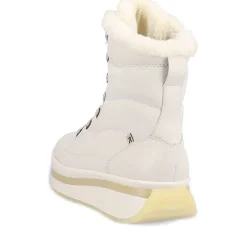 Clearance Rieker Damskie Sznurowane Buty Frost White