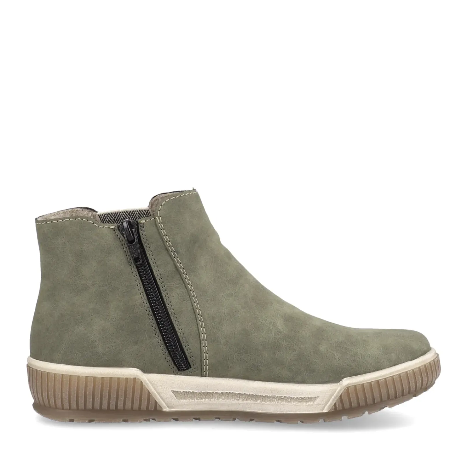 New Rieker Damskie Sztyblety W Kolorze Khaki