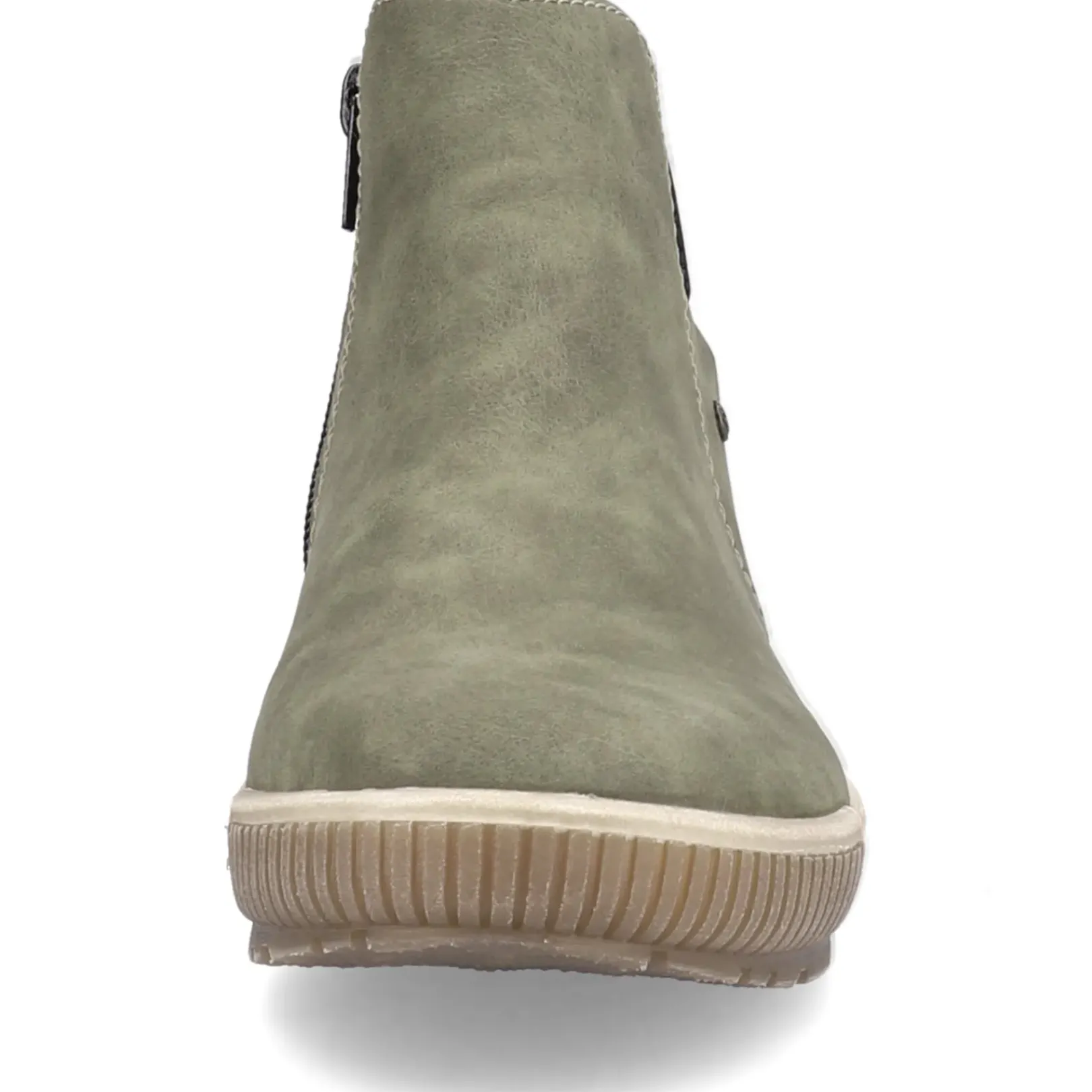 New Rieker Damskie Sztyblety W Kolorze Khaki