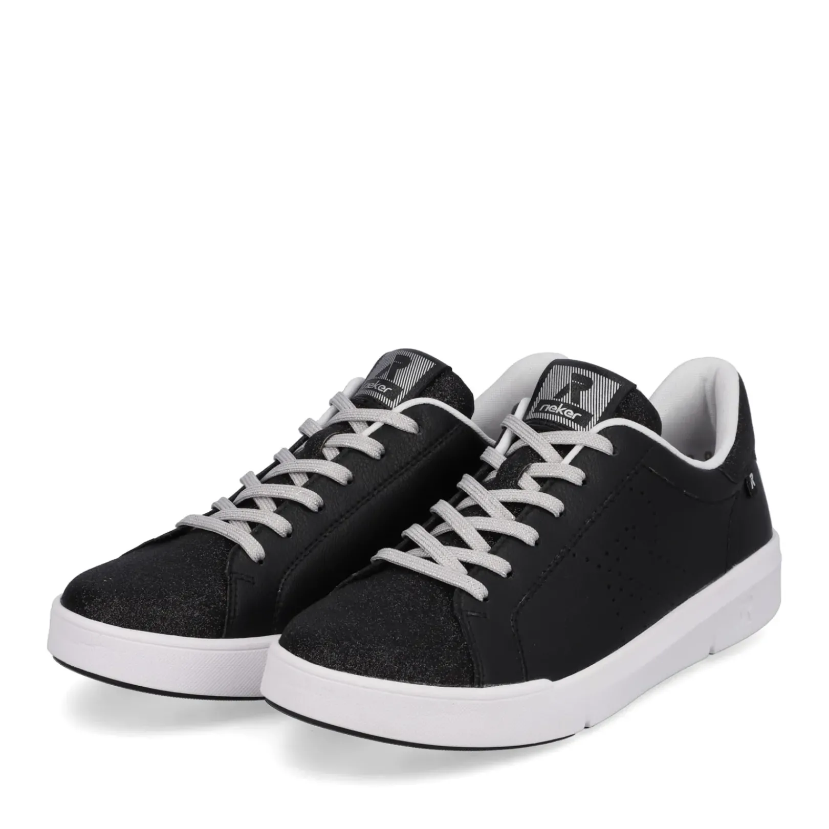 Online Rieker Damskie Tenisowki Low Noir