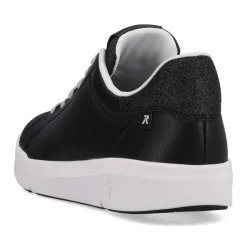 Online Rieker Damskie Tenisowki Low Noir