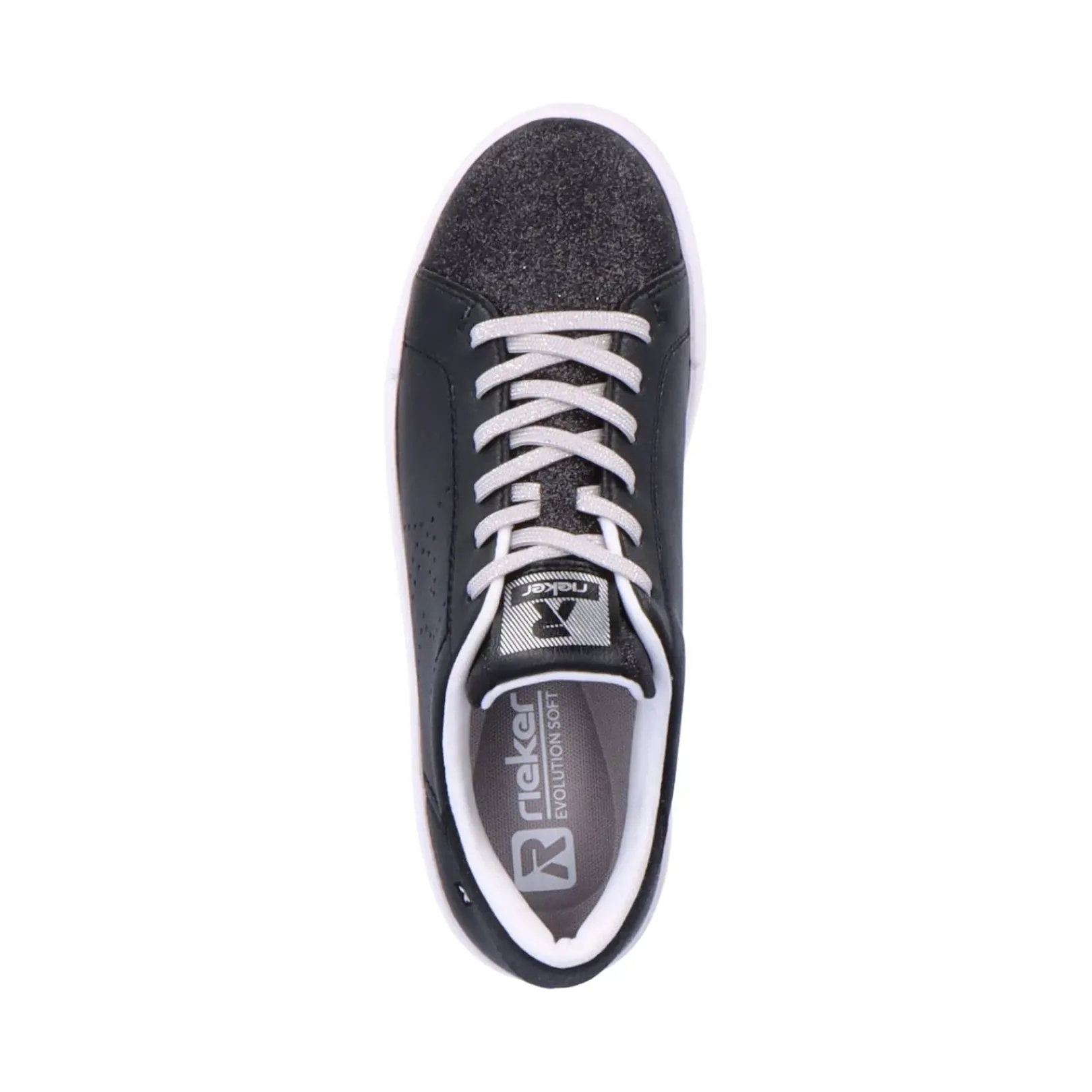 Online Rieker Damskie Tenisowki Low Noir