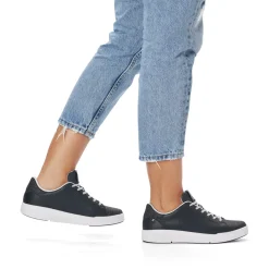 Online Rieker Damskie Tenisowki Low Noir
