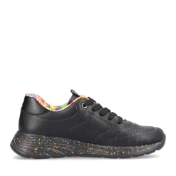 New Rieker Damskie Tenisowki Niskie Urban-Black Rainbow