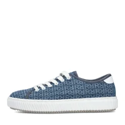 Discount Rieker Damskie Tenisowki Low W Kolorze Slate Blue