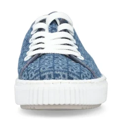 Discount Rieker Damskie Tenisowki Low W Kolorze Slate Blue