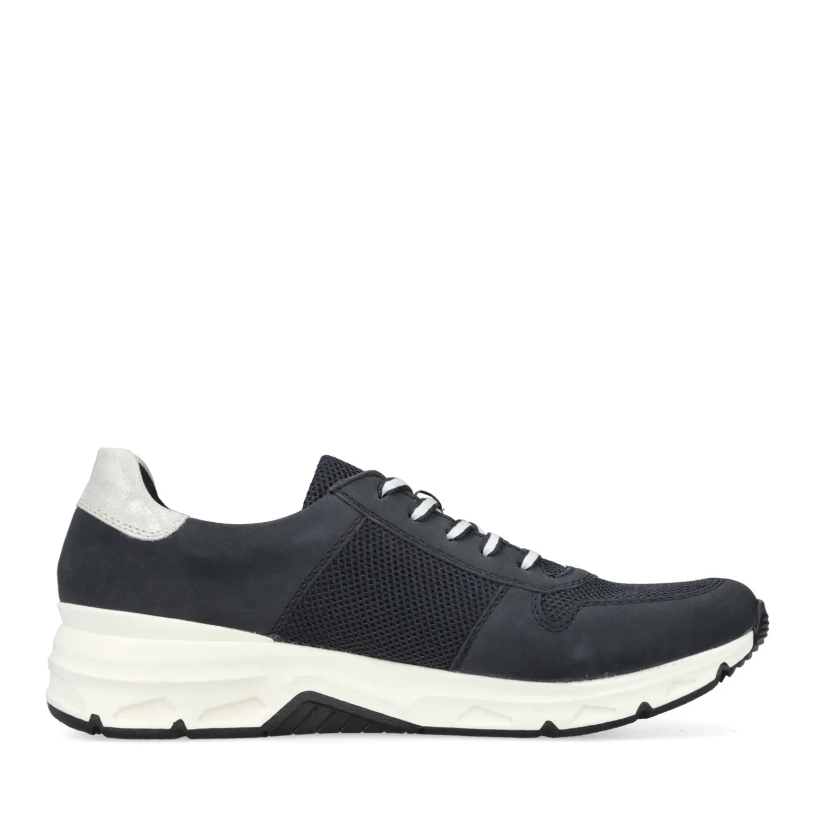 Sale Rieker Damskie Tenisowki Low Steel Blue