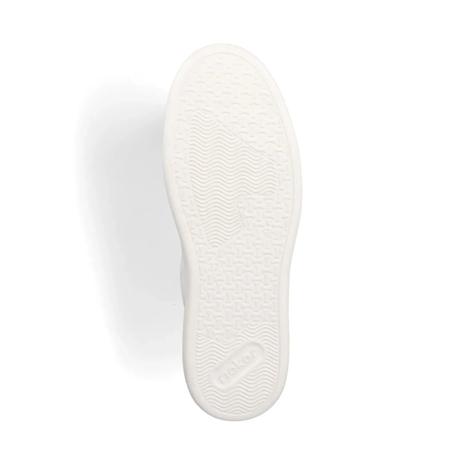 New Rieker Damskie Tenisowki Low Swan White