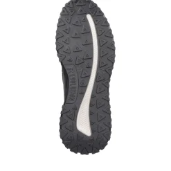 Outlet Rieker Damskie Tenisowki , Wysokie, Stalowe, Czarne