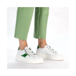 Sale Rieker Damskie Tenisowki Low Ice White