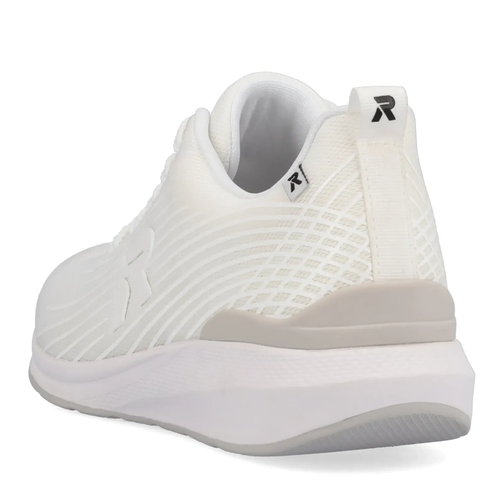 Online Rieker Damskie Tenisowki Low Frost White
