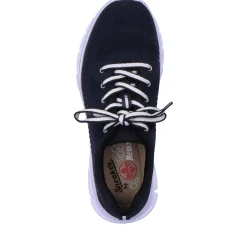 Sale Rieker Damskie Tenisowki Low Ocean Blue