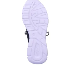 Sale Rieker Damskie Tenisowki Low Ocean Blue