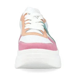 Discount Rieker Damskie Tenisowki Low Ice W Kolorze Bialym, Wielokolorowe