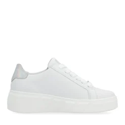 Clearance Rieker Damskie Tenisowki Low W Kolorze Jasnej Bieli