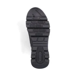 Clearance Rieker Damskie Tenisowki , Wysokie, W Kolorze Glebokiej Czerni