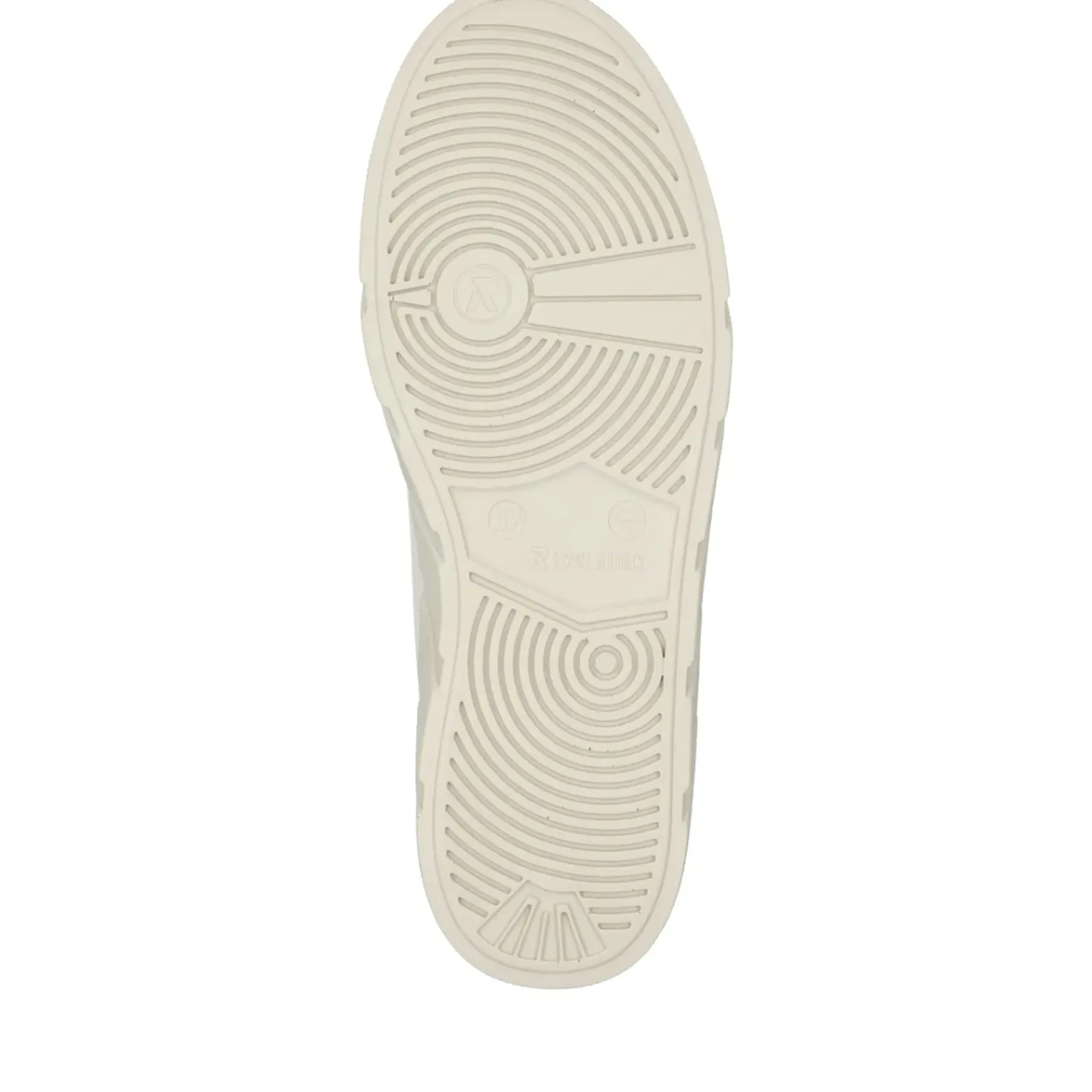New Rieker Damskie Tenisowki Low Frost White