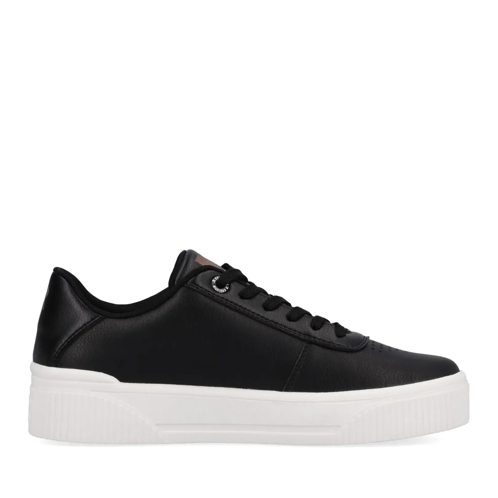 Sale Rieker Damskie Tenisowki Low Night Black