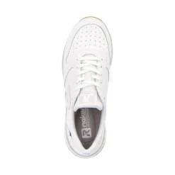 Clearance Rieker Damskie Tenisowki Low Frost White