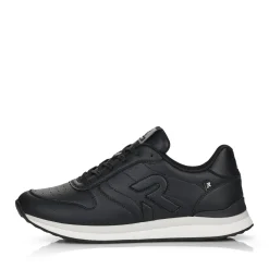 Clearance Rieker Damskie Tenisowki Low Night Black