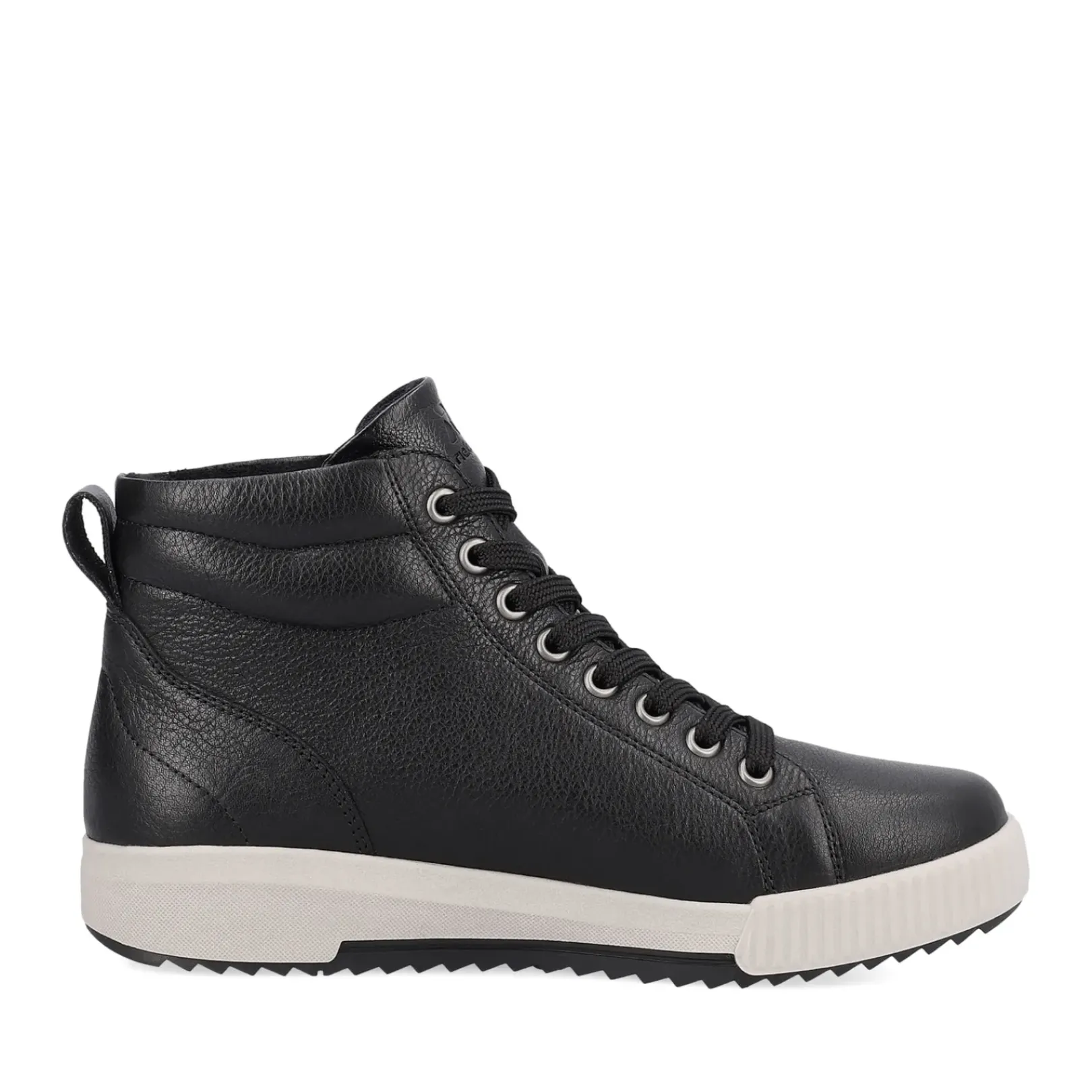 Clearance Rieker Damskie Tenisowki , Wysokie, Stalowe, Czarne