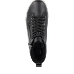 Clearance Rieker Damskie Tenisowki , Wysokie, Stalowe, Czarne