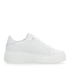 Discount Rieker Damskie Tenisowki Low Diamond White