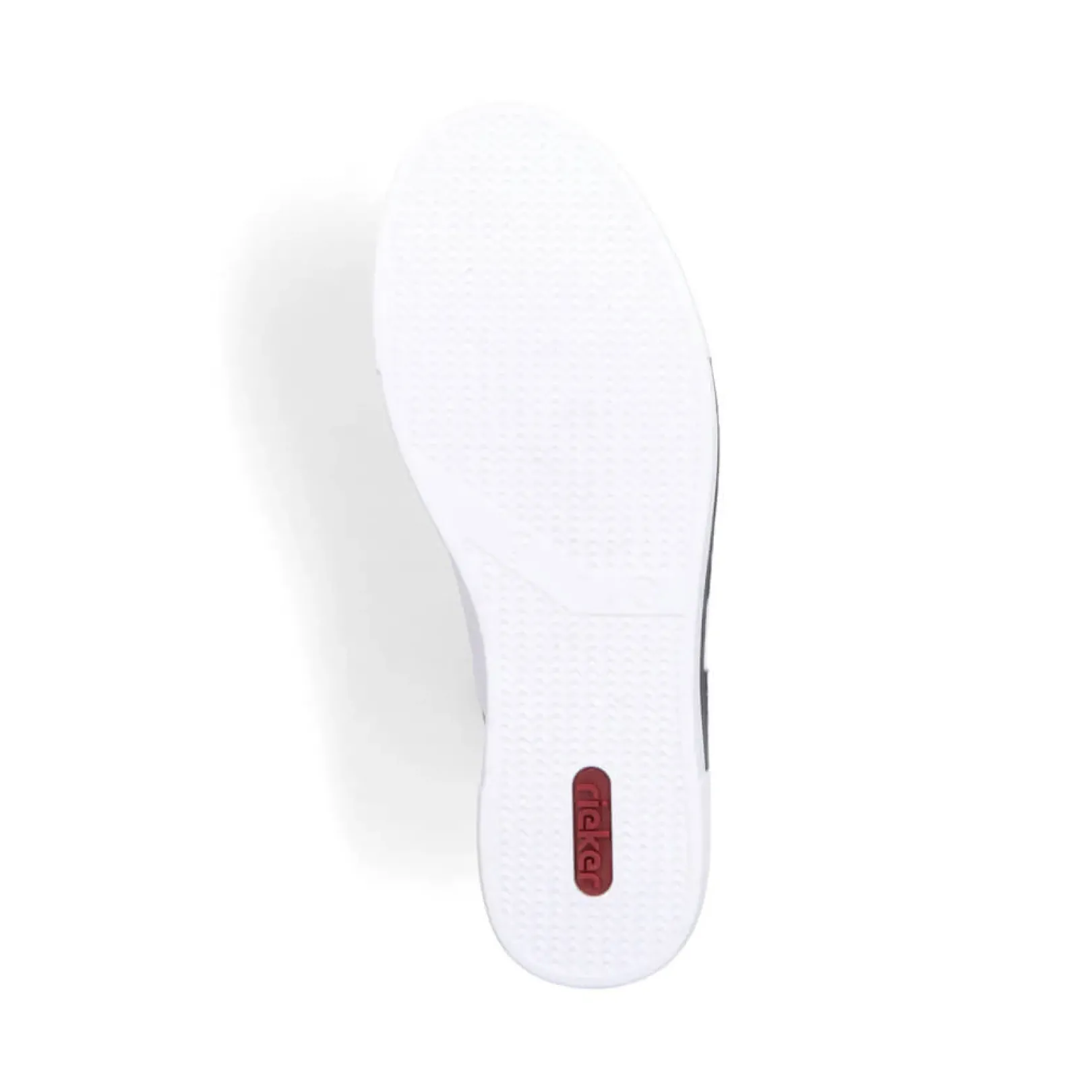 Discount Rieker Damskie Tenisowki Low Lily W Kolorze Bialo-Nocnej Czerni