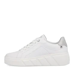 Clearance Rieker Damskie Tenisowki , Niskie, Krystalicznie Biale