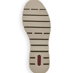 Clearance Rieker Damskie Tenisowki Niskie W Kolorze Bezowym