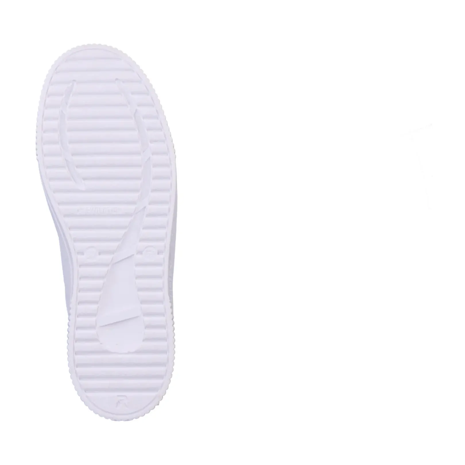 Online Rieker Damskie Tenisowki Low Frost White