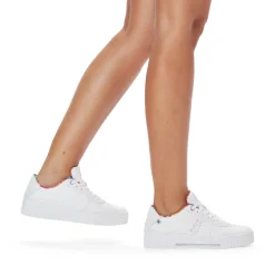 Online Rieker Damskie Tenisowki Low Frost White