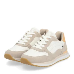 Clearance Rieker Damskie Tenisowki Low Clay W Kolorze Bezowo-Morelowym