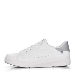 Best Rieker Damskie Tenisowki Low Frost White