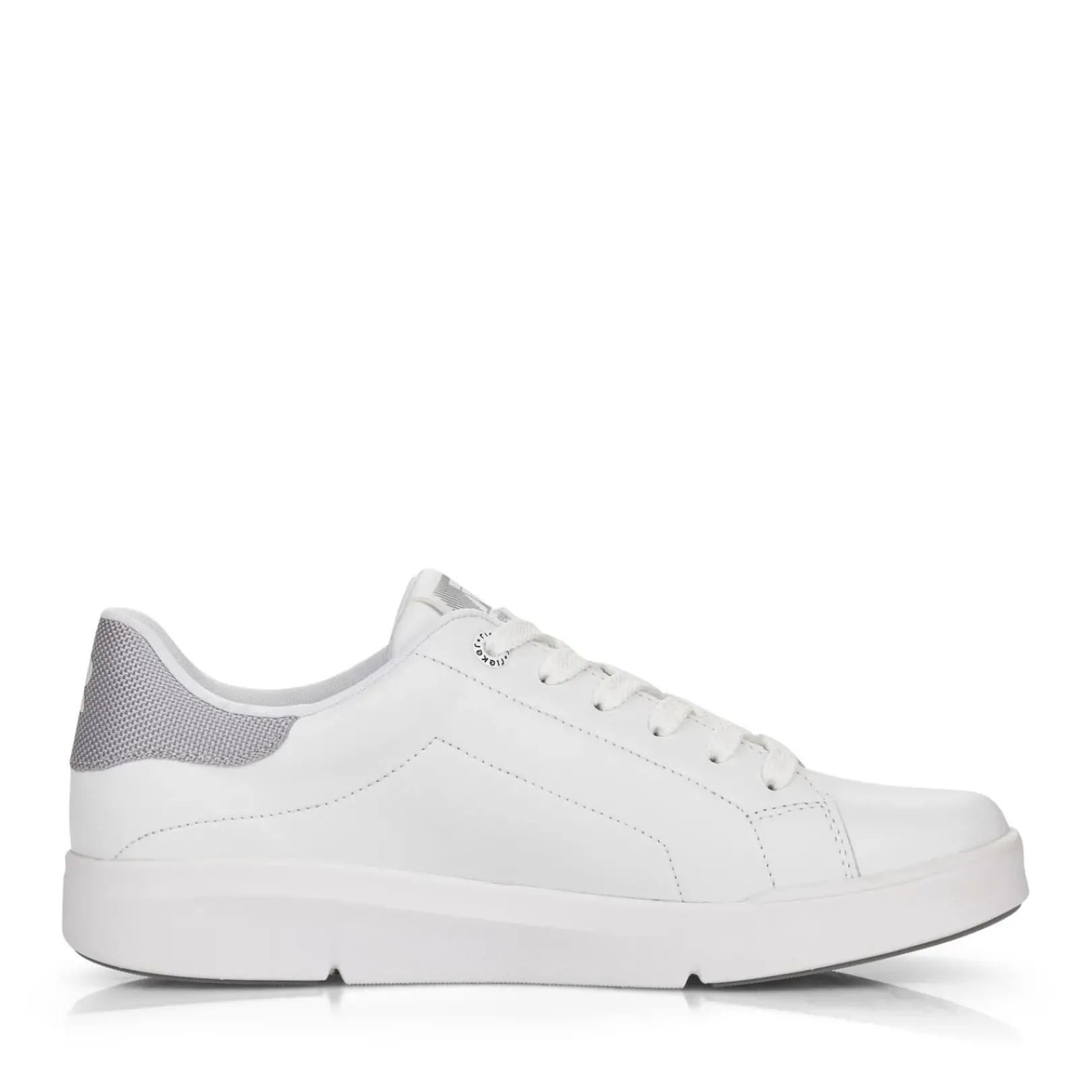 Best Rieker Damskie Tenisowki Low Frost White